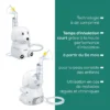 Beurer IH 24 – Inhalateur KIDS à partir de 6 mois, masque en silicone pour peau sensible