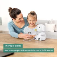 Beurer IH 24 – Inhalateur KIDS à partir de 6 mois, masque en silicone pour peau sensible